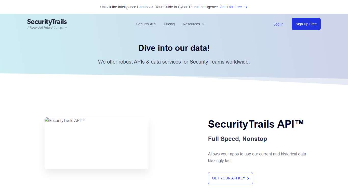 SecurityTrails: Data Security, Threat Hunting, and Attack Surface Management Solutions for Security Teams